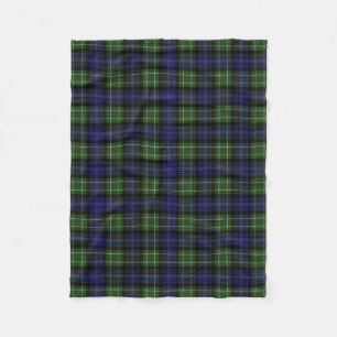 Couverture Polaire Tartan d'Abercrombie de clan