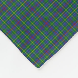 Couverture Polaire Tartan de Bailey de clan