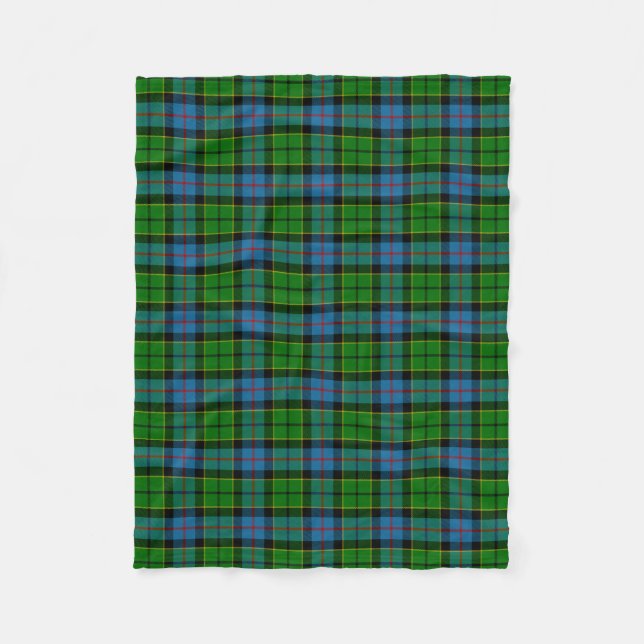 Couverture Polaire Tartan de Forsyth de clan (Devant)