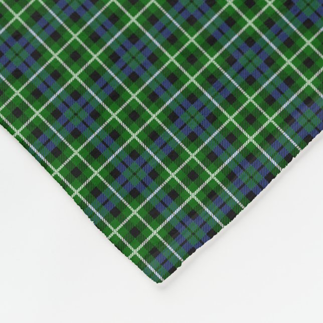 Couverture Polaire Tartan de Graham de clan (Coin)