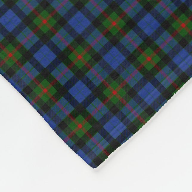 Couverture Polaire Tartan de Gunn de clan (Coin)