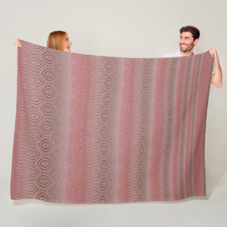 Couverture Polaire Tartan de jardin complexe en bouquet