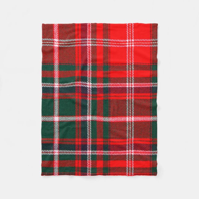 Couverture Polaire Tartan de MacDougall (Devant)