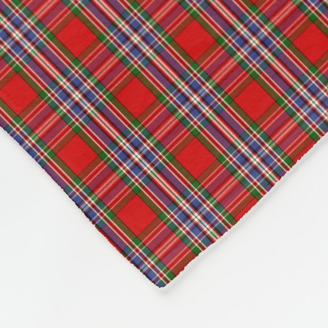 Couverture Polaire Tartan de MacFarlane de clan (Coin)
