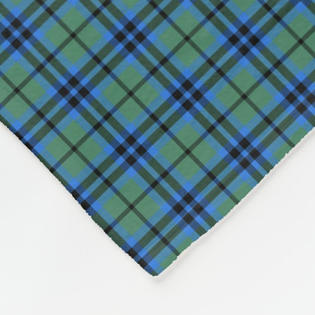 Couverture Polaire Tartan de Marshall de clan (Coin)