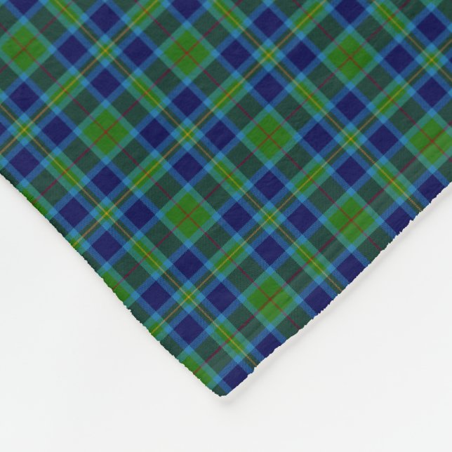 Couverture Polaire Tartan de Miller de clan (Coin)