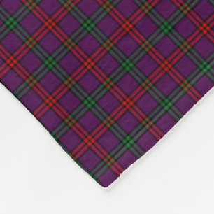Couverture Polaire Tartan de Montgomery de clan