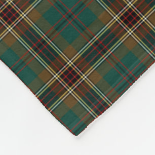 Couverture Polaire Tartan de Murphy Brown et vert
