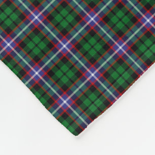 Couverture Polaire Tartan de Russell de clan