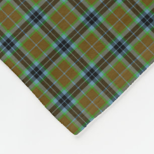 Couverture Polaire Tartan de Thomson de clan