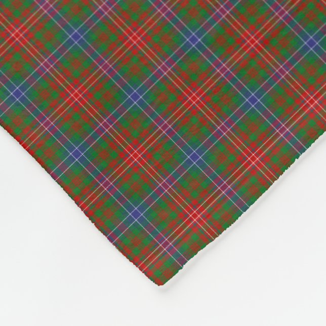 Couverture Polaire Tartan de Wilson de clan (Coin)