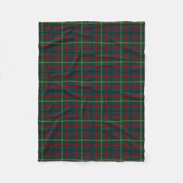 Couverture Polaire Tartan d'Irlandais de Mayo du comté (Devant)