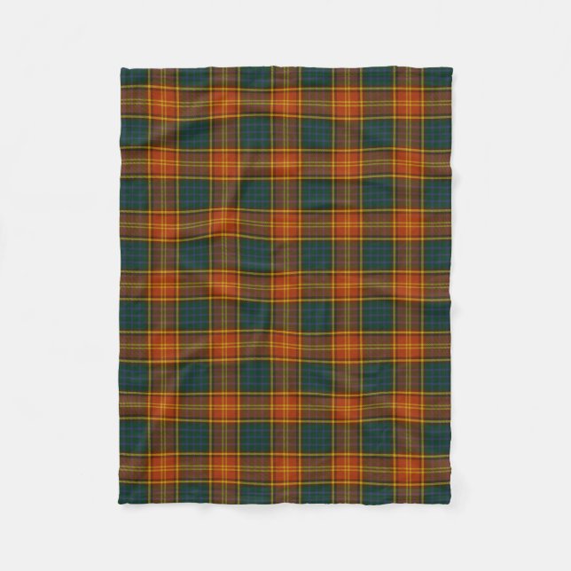 Couverture Polaire Tartan d'Irlandais de Roscommon du comté (Devant)