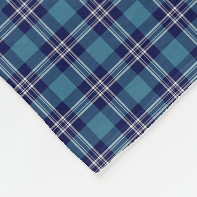 Couverture Polaire Tartan du district écossais de St Andrews (Coin)