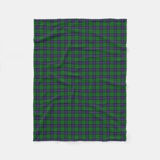 Couverture Polaire Tartan écossais de classique d'Armstrong de clan (Devant)