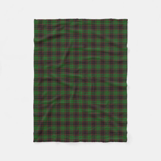 Couverture Polaire Tartan écossais de classique de Buchan de clan (Devant)