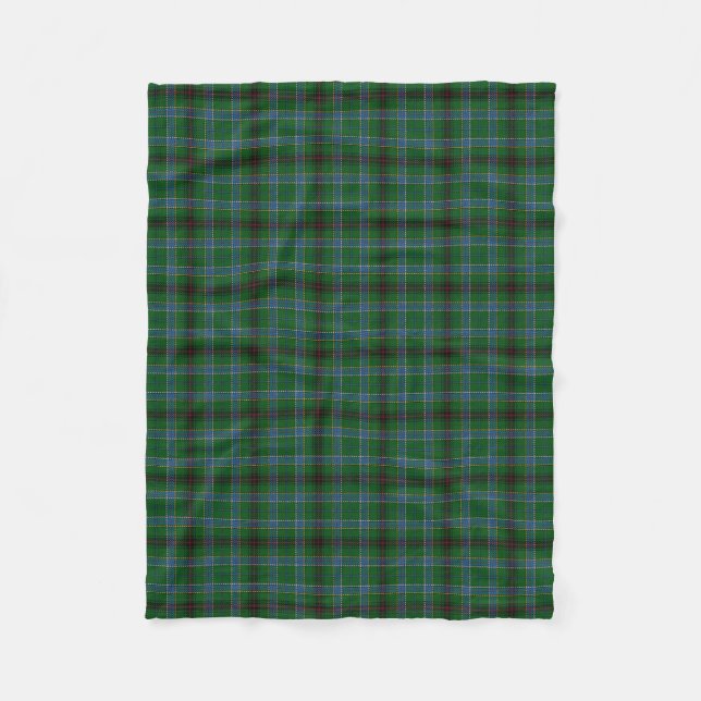 Couverture Polaire Tartan écossais de classique de Duncan de clan (Devant)