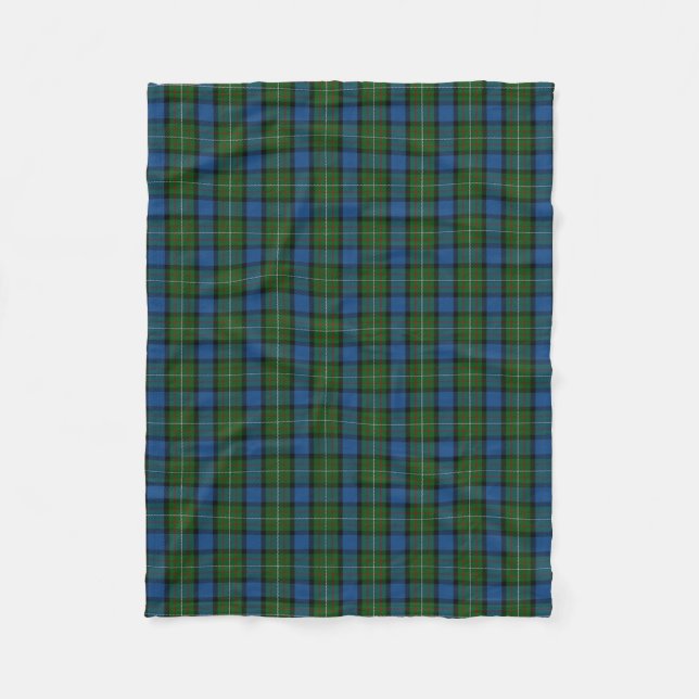 Couverture Polaire Tartan écossais de classique de Fergusson Ferguson (Devant)