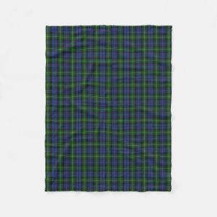 Couverture Polaire Tartan écossais de classique de Gordon de clan