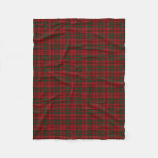 Couverture Polaire Tartan écossais de classique de Grant de clan