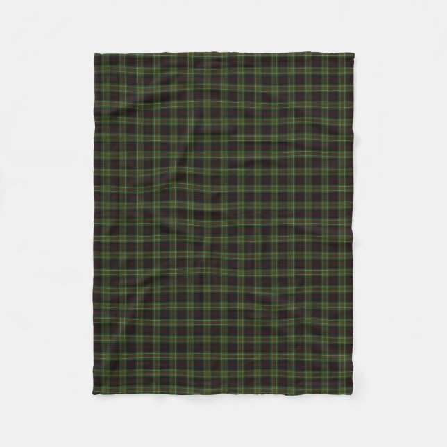 Couverture Polaire Tartan écossais de classique de MacDiarmid de clan (Devant)