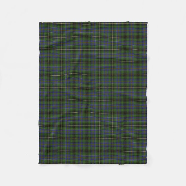 Couverture Polaire Tartan écossais de classique de MacInnes de clan (Devant)