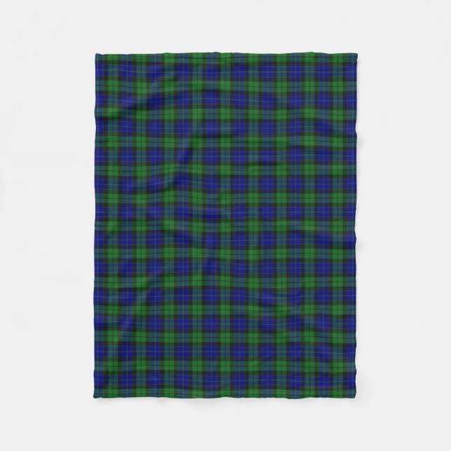 Couverture Polaire Tartan écossais de classique de MacKay de clan (Devant)