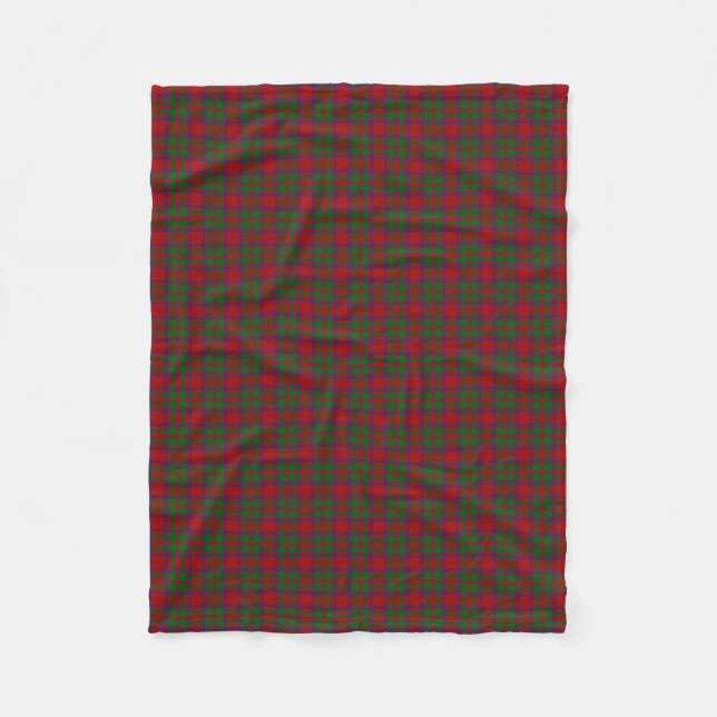 Couverture Polaire Tartan écossais de classique de Mackintosh (Devant)