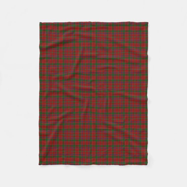 Couverture Polaire Tartan écossais de classique de Munro de clan (Devant)