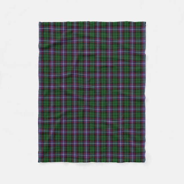 Couverture Polaire Tartan écossais de classique de Russell de clan (Devant)