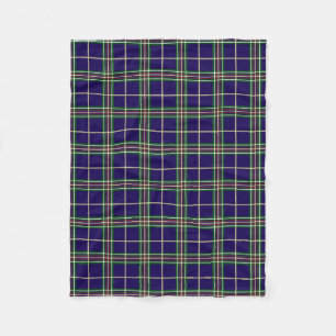 Couverture Polaire Tartan, la robe de l'université d'Oxford