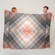 Tartan moderne Brad Orange Tan Plaid