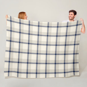 Couverture Polaire Tartan Plaid - Scottish Seamless Motif 1
