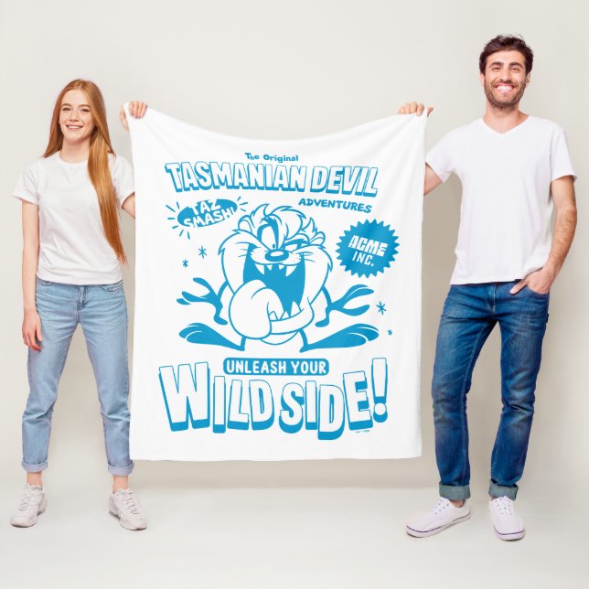 Couverture Polaire Tasty Retro TAZ™ (En situation)