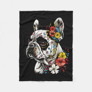 Couverture Polaire Tattoo Art French Bulldog French Bulldog Pet Art _