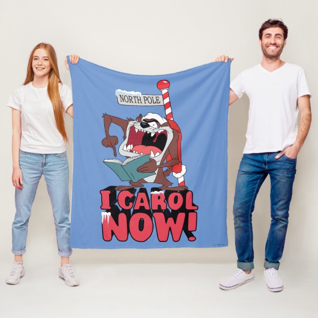 COUVERTURE POLAIRE TAZ™ "JE CAROL MAINTENANT !" (En situation)