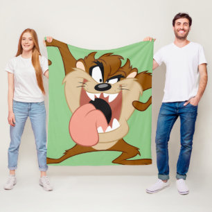 Couverture Polaire TAZ™ Sticking Out Sa Langue