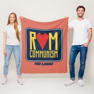 Couverture Polaire Ted Lasso | Graphique du communisme rom