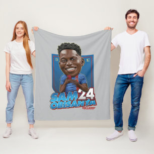 Couverture Polaire Ted Lasso Sam Obisanya Bobblehead
