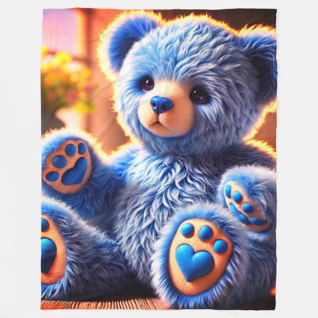 Couverture Polaire Teddy Bear (Devant)