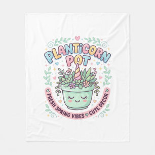 Couverture Polaire Tee-shirt graphique design graphique de pot de lic
