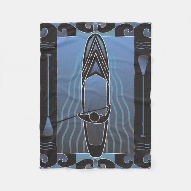 Couverture Polaire Tenez Paddleboarder (Devant)