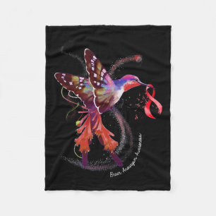 Couverture Polaire Tenir en Bourgogne Ribbon Cerveau Aneurysme Sensib