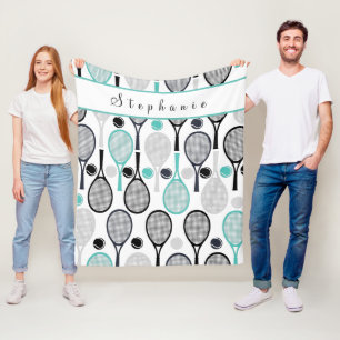 Couverture Polaire Tennis Racket Paradise Cute Girls Sports Team Joue