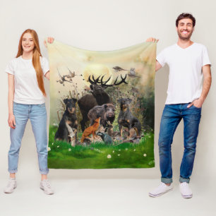 Couverture Polaire Terrier de chasse allemand (Jagdterrier)