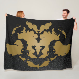 Couverture Polaire Test d'Inkblot Splatter Rorschach