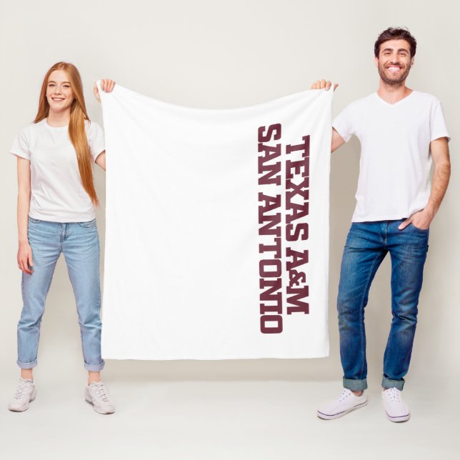 Couverture Polaire Texas A&M San Antonio (En situation)