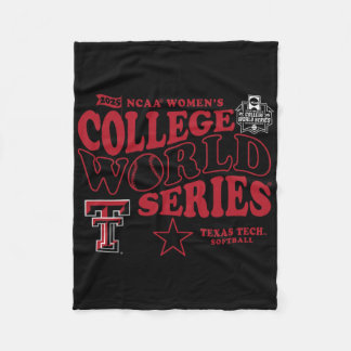 Couverture Polaire Texas Tech Red Raiders Wcws 2025 Softll Black 