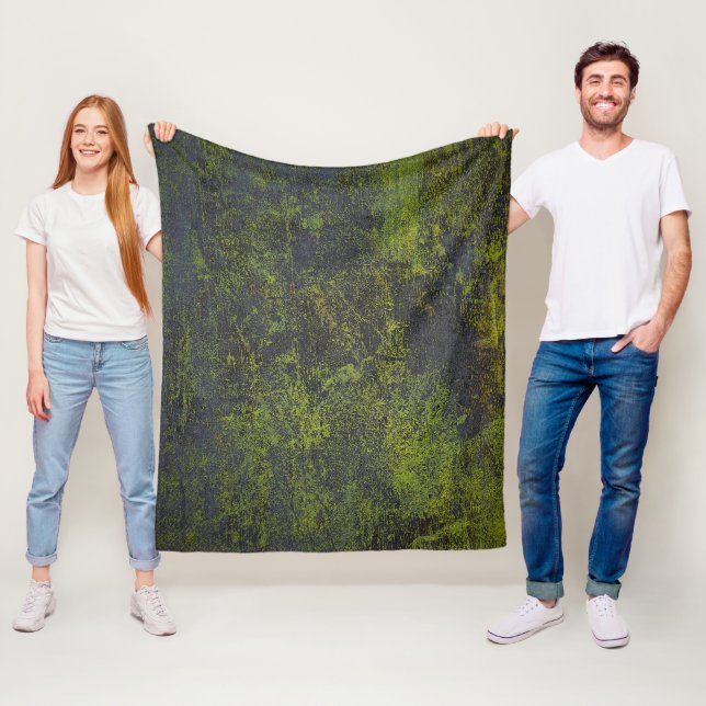 Couverture Polaire texture Abstraite (En situation)