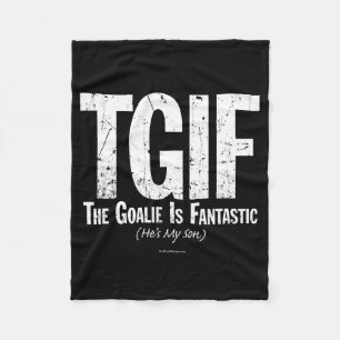 Couverture Polaire TGIF : Le gardien de but est fantastique (Hockey)
